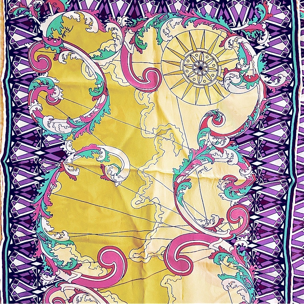 Vintage Emilio Pucci Silk Print Scarf